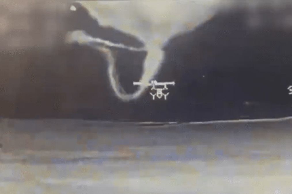 Ukrainian VR-Piloted Sting Drone Takes Out Shahed UAV in First-Ever Recorded Strike, Video Ukrainian VR-Piloted Sting Drone Takes Out Shahed UAV in First-Ever Recorded Strike, Video