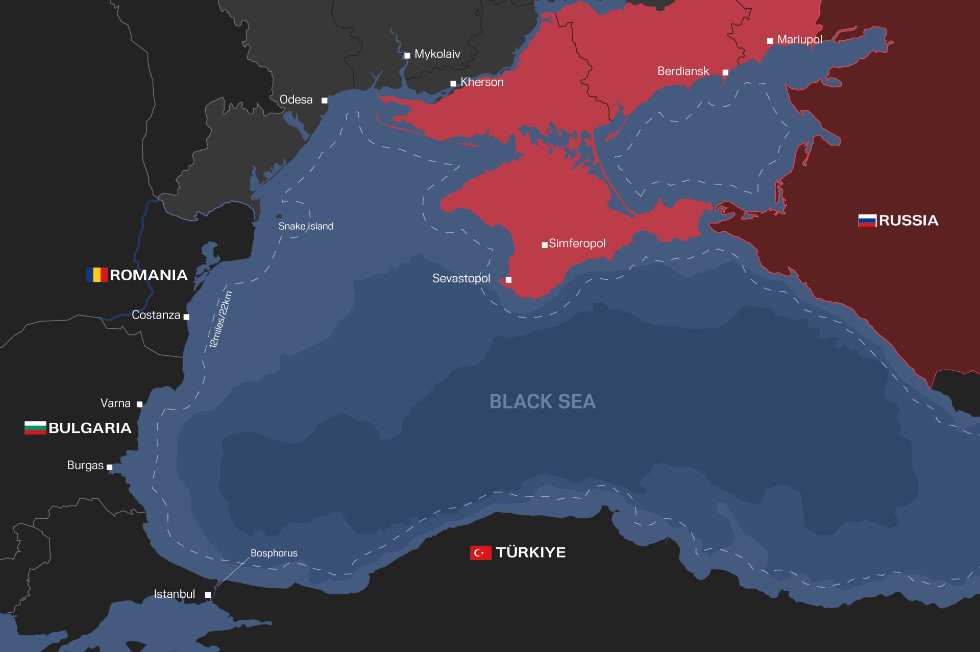 How Ukraine Secured Passage for Grain in the Black Sea, and How Russia Keeps Threatening It How Ukraine Secured Passage for Grain in the Black Sea, and How Russia Keeps Threatening It
