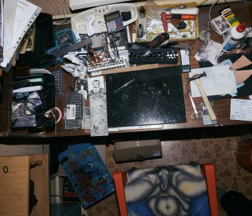 Scenes Krasnoshchok’s studio. Scenes Krasnoshchok’s studio.