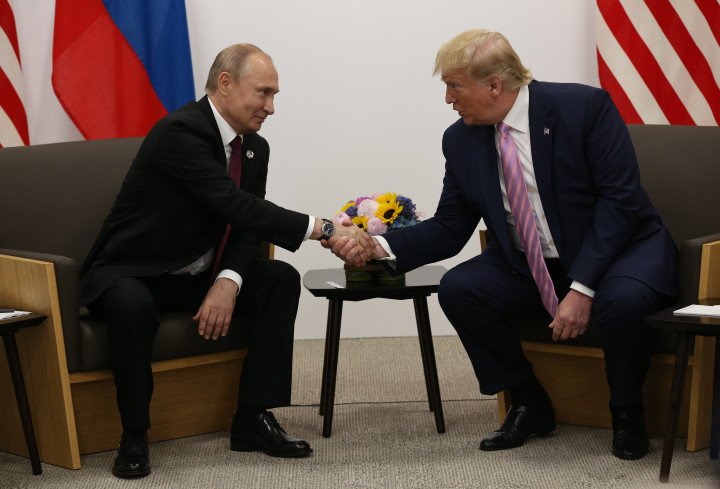 U.S. President Donald Trump (R) and Russian President Vladimir Putin (L) (Source: Mikhail Svetlov via Getty Images) U.S. President Donald Trump (R) and Russian President Vladimir Putin (L) (Source: Mikhail Svetlov via Getty Images)