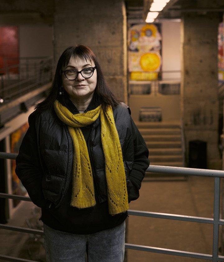 Nataliia Ivanova, YermilovCentre director. Nataliia Ivanova, YermilovCentre director.