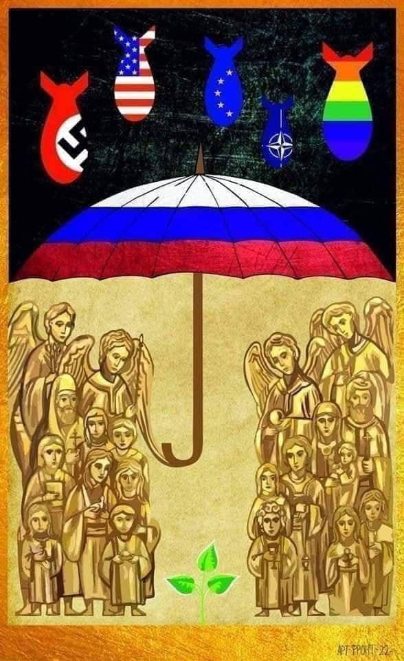 Image portraying Russia’s idea of “Satanism”. (Source: Russian Embassy of Bangladesh via Facebook) Image portraying Russia’s idea of “Satanism”. (Source: Russian Embassy of Bangladesh via Facebook)